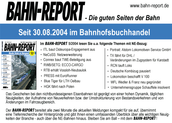 Bahn-Report 5/2004