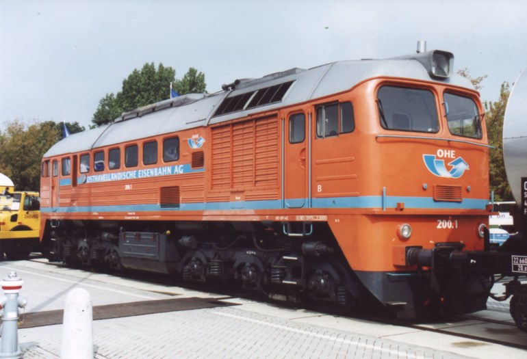 [OHE-Sp 200.1 auf der Innotrans 2000]