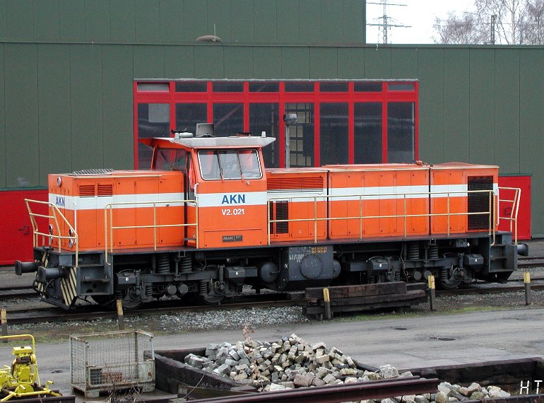 [AKN V 2.021 am 11.02.2001 im AKN-Depot Hamburg-Billwerder]