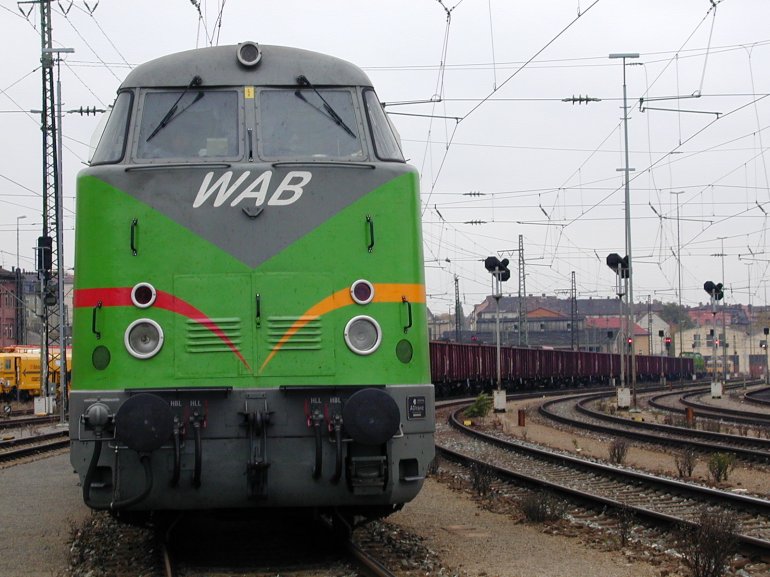 [WAB 27 am 20.10.2000 in Würzburg Hbf.]