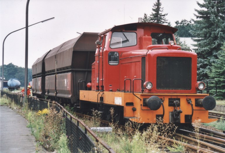 [OHE-Sp Lok 5 im August 2000 in Berlin-Johannisstift]