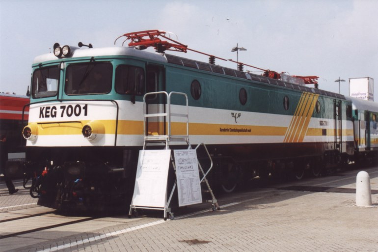 [KEG 7001 auf der Innotrans 2000]