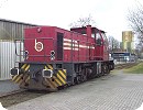 [BE D24 vor dem Lokschuppen in Leer]