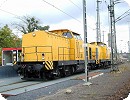 [DGT 710 964 und eine Schwesterlok in Würzburg Hbf.]