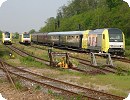 [ER 20-001 trifft mit dem Sonderzug ...]