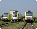 [Prsentation der Dispoloks ER 20-001, ES 64 U2-033 ...]