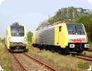 [... und ES 64 F4-006 in Hersbruck]