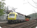 [EuroSprinter in Dispolok-Farben]