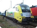 [Die auch im Kiesverkehr eingesetzte EBG-Dispolok ES 64 U2-019]