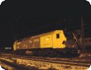 [Auf dem Weg zum Einsatz vor den VW-Ganzzügen in Glauchau übernachtete Dispolok ME 26-11...]