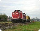 [EfW-V 212 045 und 381 zwischen Ebersberg und Wasserburg]