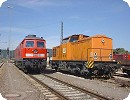 [EIB 21 abgestellt im Bahnhof Saalfeld]