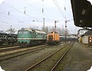 [ITL 111 002 und 120 004 am 05.12. in Glauchau]