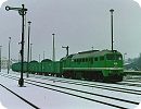 [ITL 120 001 mit dem Leerzug in Ebersbach/Sa]
