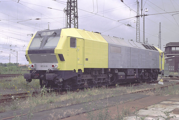 [Dispolok ME 26-06 am 08.07.2000 im ehemaligen Bw Göttingen]