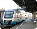 [MecklenburgBahn LINT 706 verläßt Schwerin Richtung Rhena]