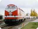 [MEG 302 in Böhlen Werkbahnhof]