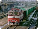 [CD 753 006 mit dem Zug nach Velten (Mark) in Rumburk]