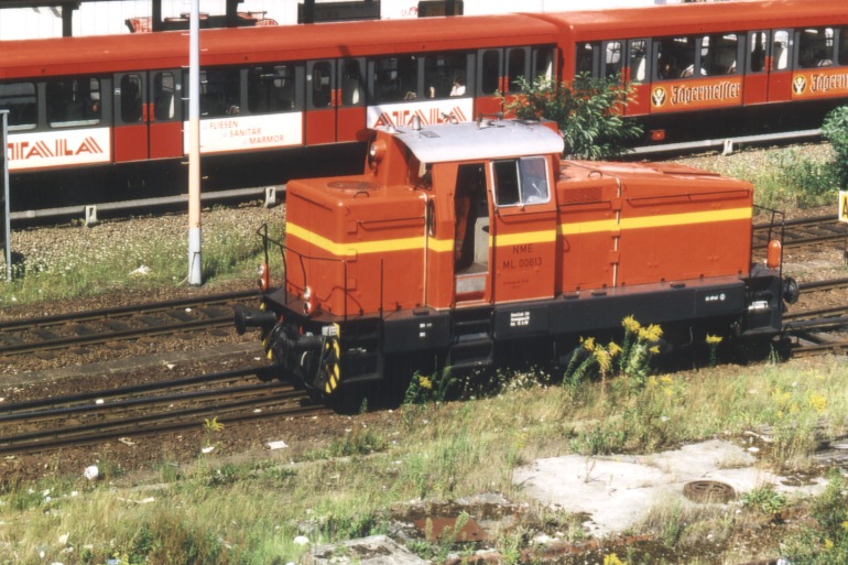[NME ML 00613 im August 1998 im Bahnhof Berlin Hermannstraße]