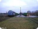 [November 2001: MWB V170 1125 mit Holzganzzug in Torgelow]