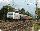 [TX Logistik 185 538 mit Sonderzug in Salzburg]