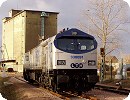 [OHE 3300 91 im Hafen Halle/Saale]