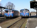 [PEG T9 und T11 im Bahnhof Pritzwalk]
