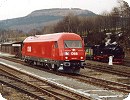 [... auf die BVO Fichtelbergbahn]
