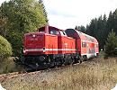 [RBG 213 334 auf der Rennsteigbahn]