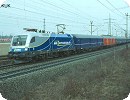 [Der Fuballsonderzug auf dem Weg nach Mnchen Ost ...]