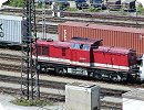 [203 503 und ihre Überführungsfahrt im Würzburger Hbf.]