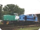 [DKB 6.305.1 und SNCF FRET 461 002 auf dem VSFT-Gelände in Moers]