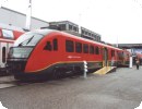 [312-001 der slowenischen Staatsbahn auf der Innotrans 2000]