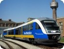 [Nun auch bei der NWB im Einsatz: Siemens-Triebwagen des Typs Desiro]