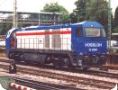 [VSFT G2000.01 bei Testfahrten im RAG-Bahnhof Gladbeck]