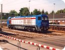 [VSFT G2000.01 bei Testfahrten im RAG-Bahnhof Gladbeck]