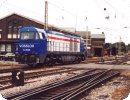 [VSFT G2000.01 bei Testfahrten im RAG-Bahnhof Gladbeck]