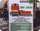 [Schautafel DB 202 269 auf der Innotrans 2000]