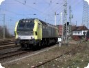 [Dispolok ME 26-07 vor dem Gbf. Unterelbe]