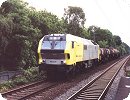 [Als der Zug noch nach Neuss fuhr: Dispolok ME 26-07 durchfährt den Hp Neuss-Süd]