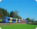 [Eine Dreifacheinheit HzL-RegioShuttles]