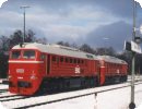 [EBG V200.08 und .09 am 21.12.1999 im Bahnhof Schirnding]