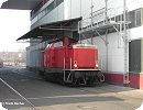 [VEB 212 299 auf dem Gelände der Kulmbacher Mälzerei Ireks]