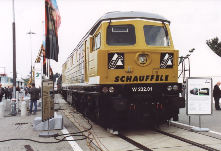 [Schauffele W 232.01 auf der Innotrans 2000]