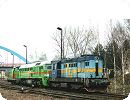 [Zwei WAB-Loks waren bereits am 08.02.2002 in Ebersbach eingetroffen]