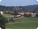 [ber Aalen geleiteter WEG-Zug auf der Brenzbahn]