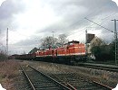 [WLE 61, 62 und 38 mit Leerzug auf dem Weg von Lippstadt nach Harburg/Schwab]